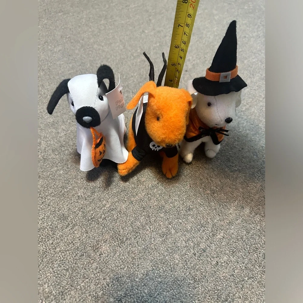 Target Halloween 2024 PLUSH DOGS Set of 3 - Ghost Bat Witch Wizard